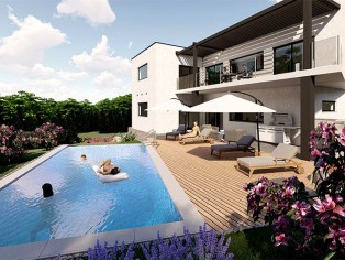 Moderne Villa mit Pool in der Nähe von Kanfanar (ISV2243)