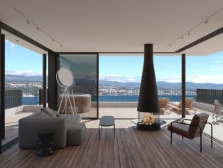 An impressive smart villa with an enchanting view