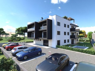 Modern apartments in a new building in a wonderful location near Zadar