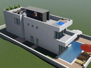 Moderne Villa mit Swimmingpool in der Nähe von Zadar 3