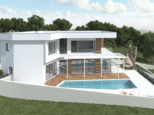 Family villa with swimming pool - under construction 2