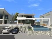 Vila in the construction phase