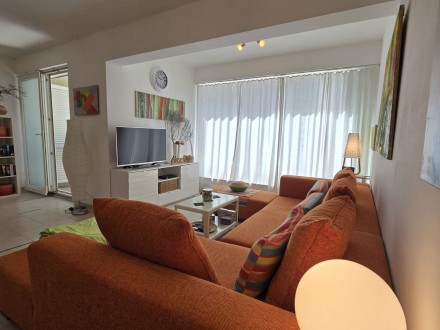 Stimmungsvolle Erdgeschosswohnung mit einladende Terrasse - 20 m vom Strand