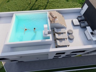 Luxurious penthouse with pool in Zadar 3
