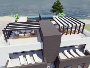 Moderne Apartments in erster Reihe zum Meer in der Nähe von Zadar 3