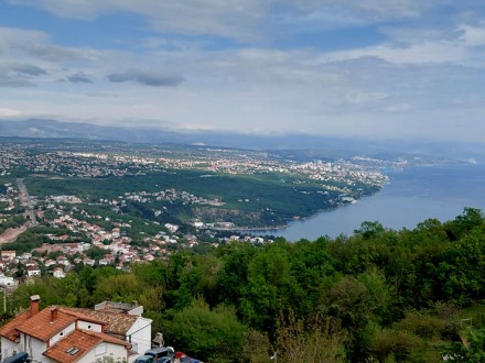 Wohnung oberhalb der Opatija mit einem irrem Blick ans Meer