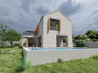 Neu erbautes Steinhaus mit Pool und Meerblick 9