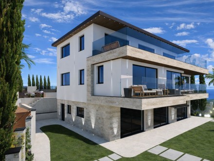 Exklusives Penthaus mit Panoramablick auf die Kvarner Bucht