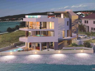 Novogradnja - luksuzni stanovi uz plažu (MAF2253)