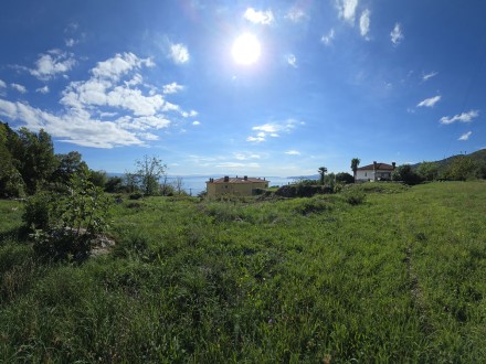 Building Plot with Building Permit for a Luxury Villa with Swimming Pool and Beautiful Sea View