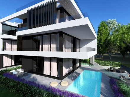 Stilvolle Apartments mit Meerblick und Privatpool in der Nähe von Zadar